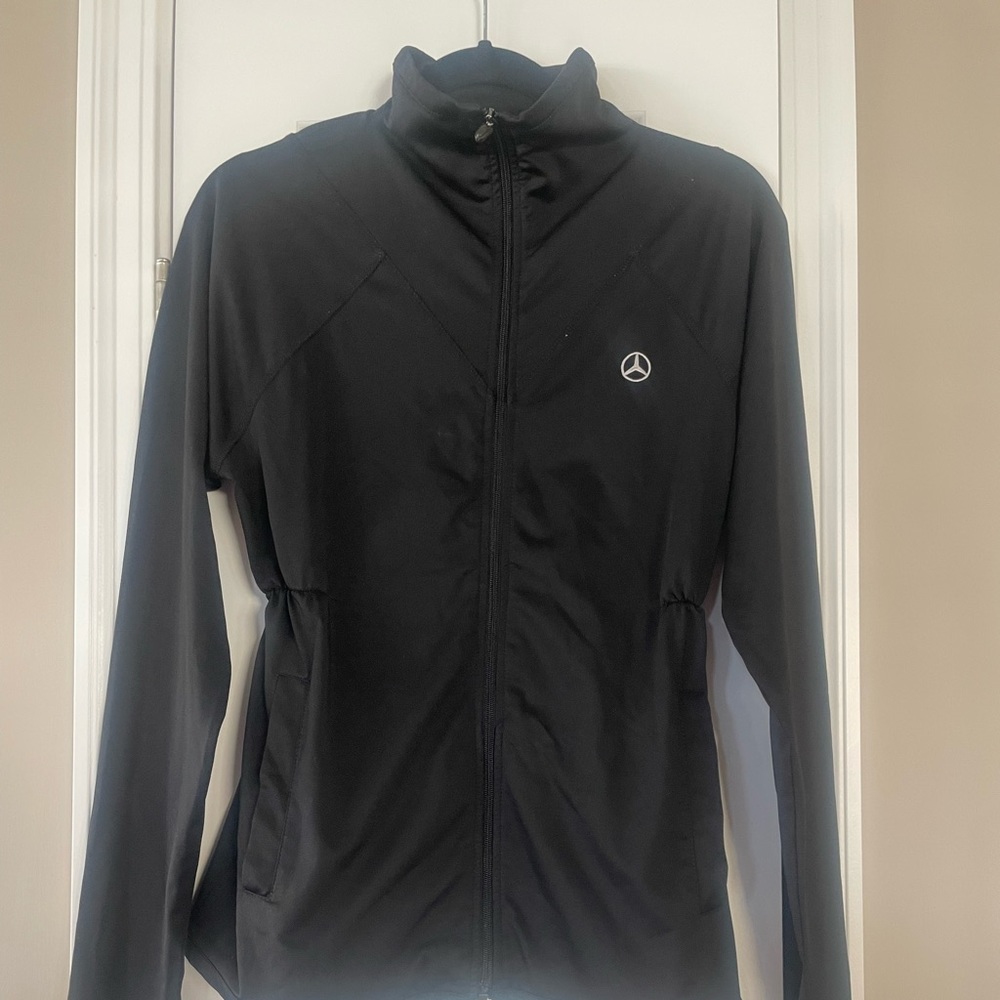 Genuine Mercedes Benz Emblem light full zip jacket